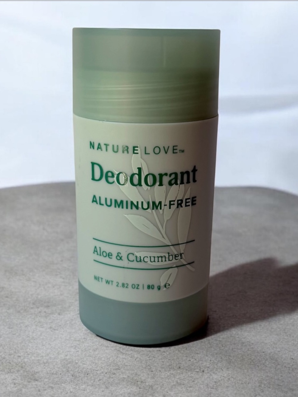 NatureLove Aloe & Cucumber Deodorant - Light Green